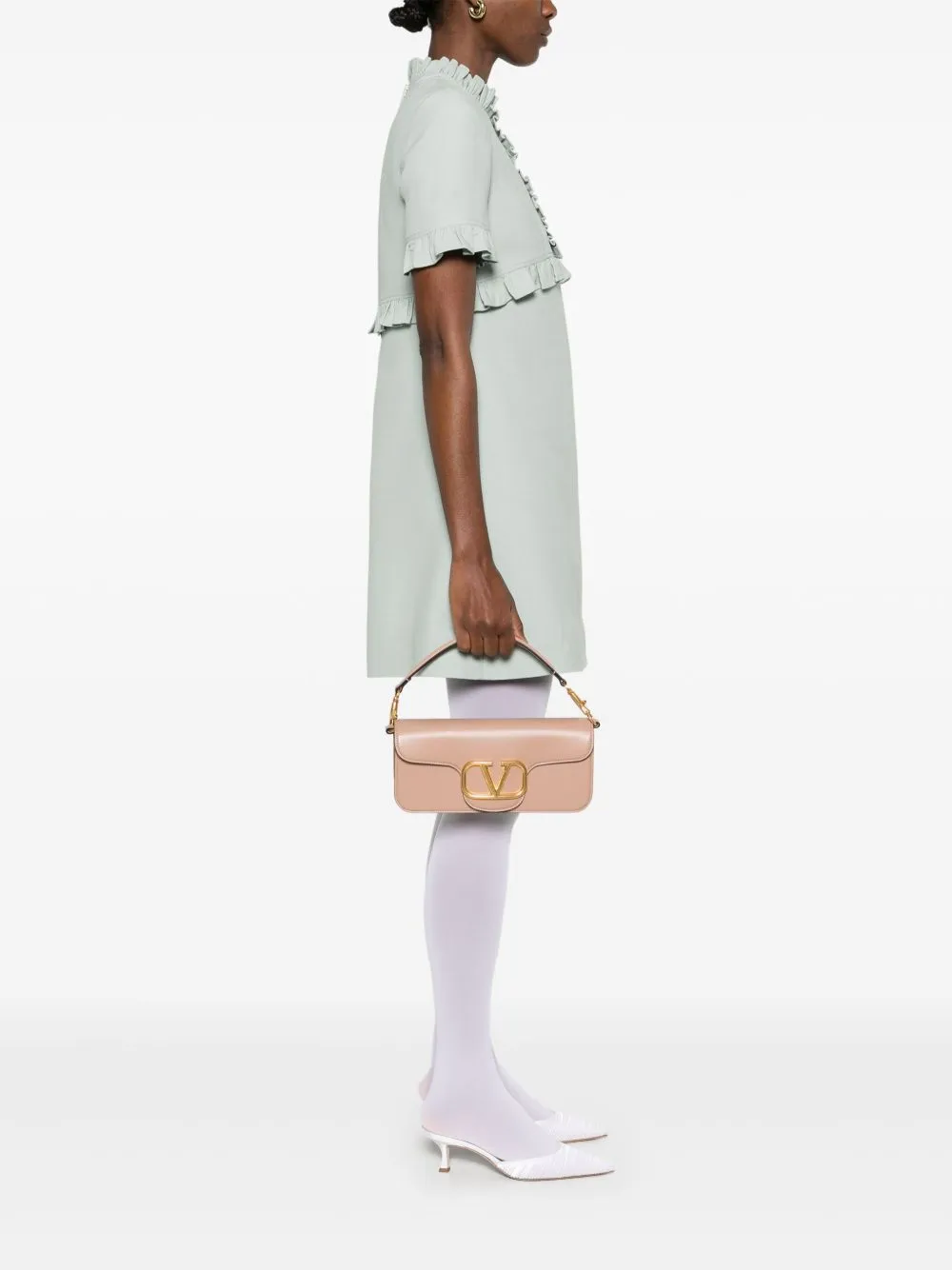 Locò leather shoulder bag