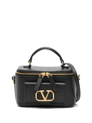 Locò leather vanity case
