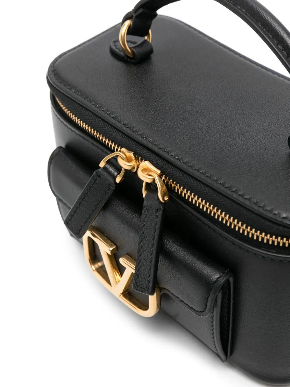 Locò leather vanity case