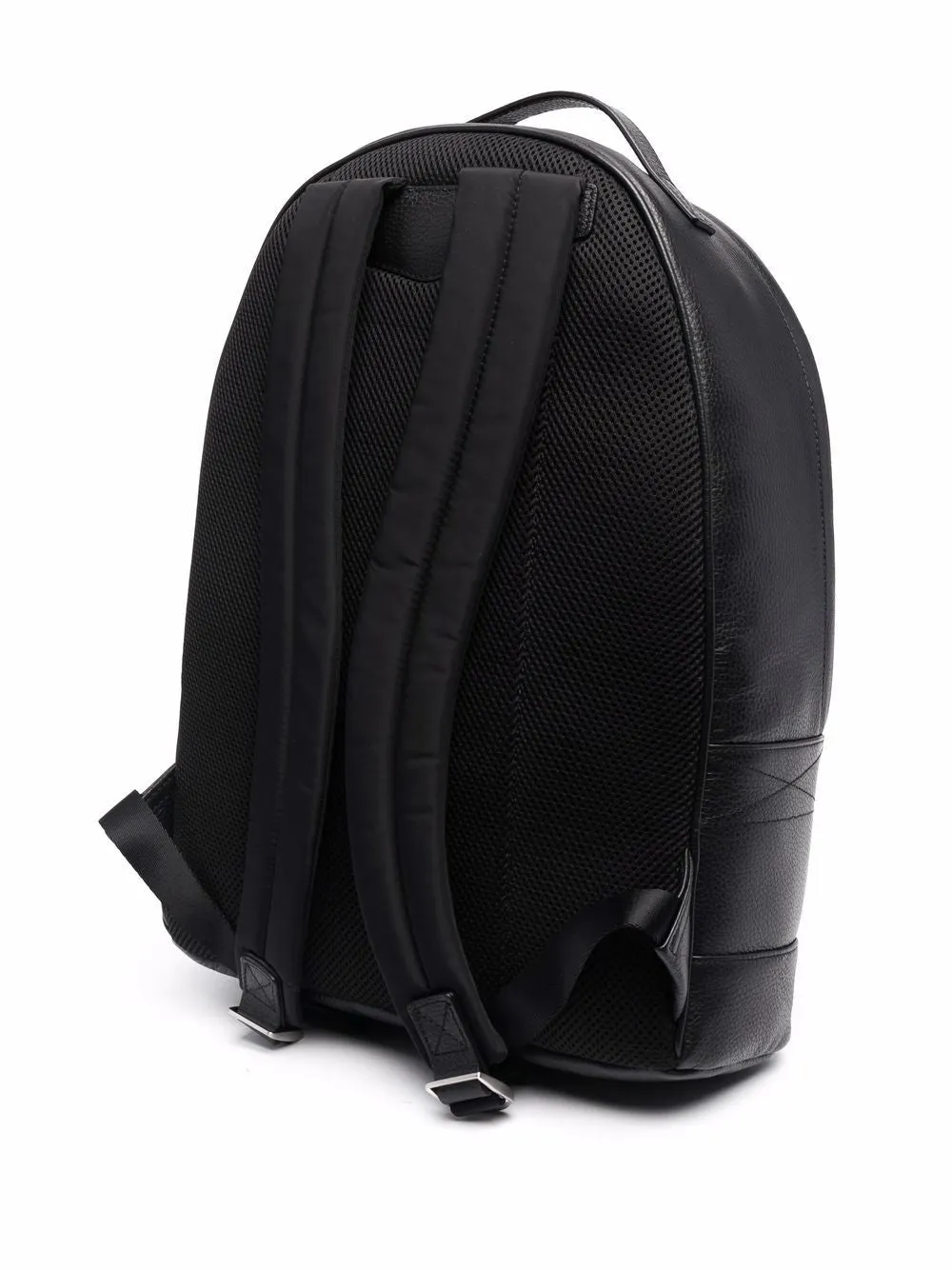 Logo leather backpack