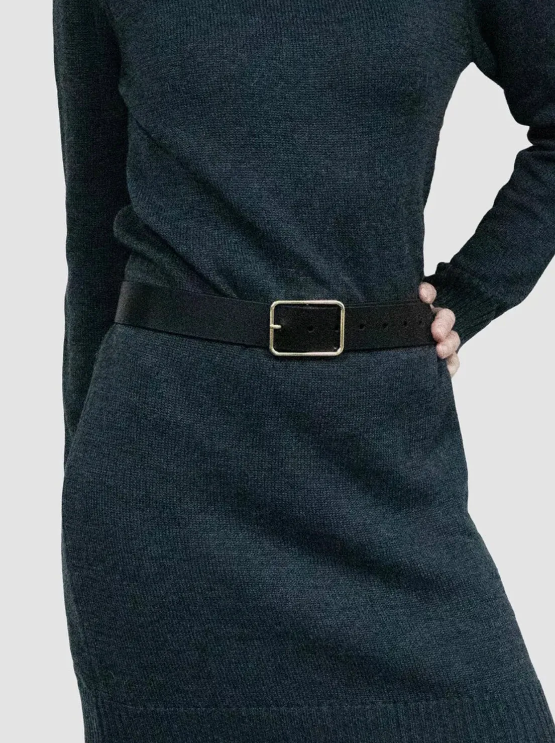 Loop Leather - Tess Belt - Black