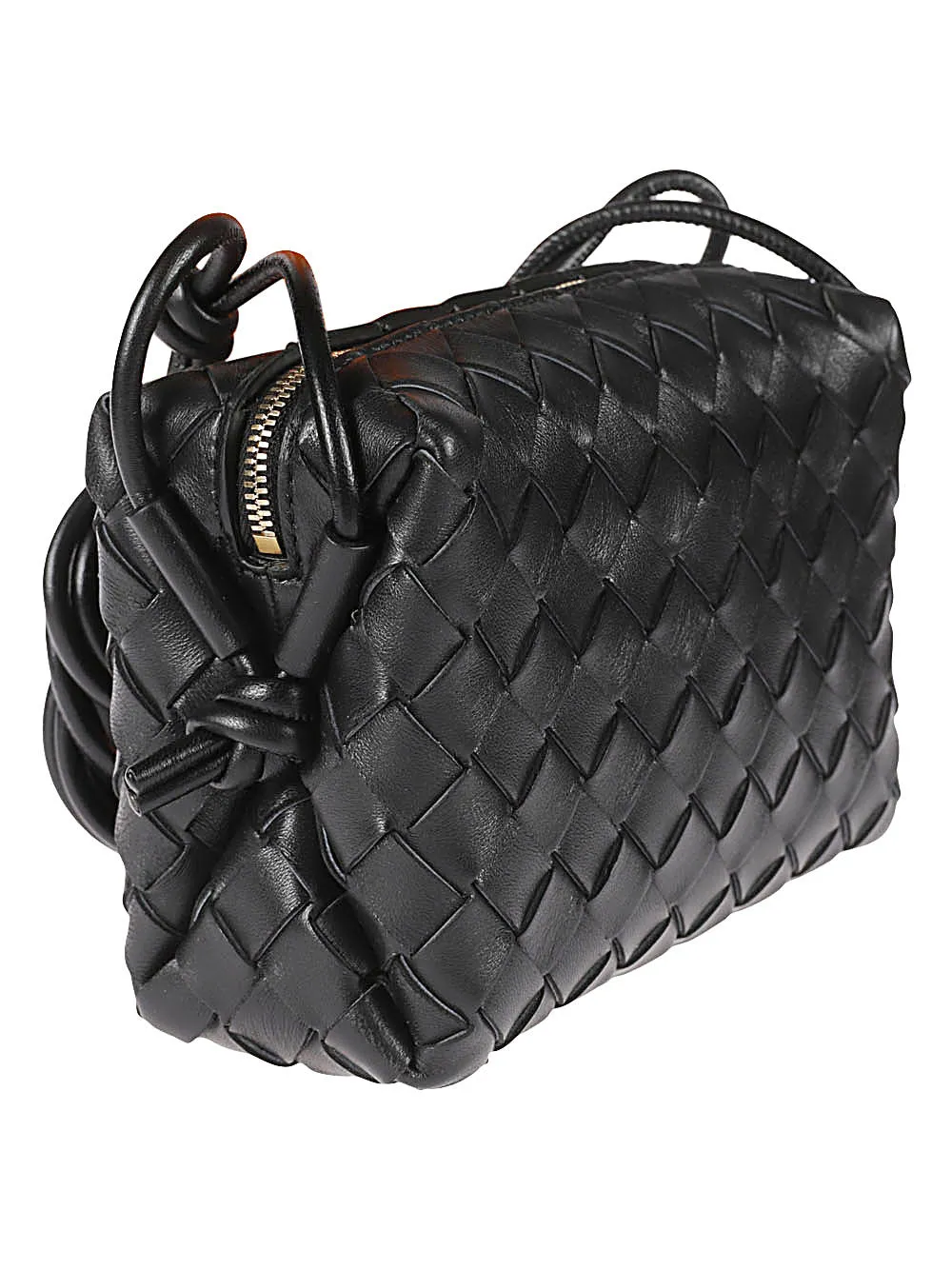 Loop mini leather crossbody bag