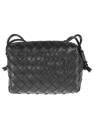 Loop mini leather crossbody bag