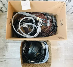 LOT 160-BOX LOT NEW MEN'S LEATHER BELTS, 39  PC RETAILS $42  EACH! GREAT FOR RE-SALE OR TO KEEP!
