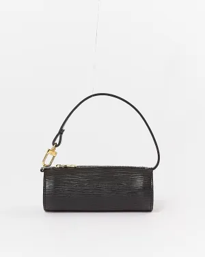 Louis Vuitton Black Epi Leather Mini Papillon Pochette