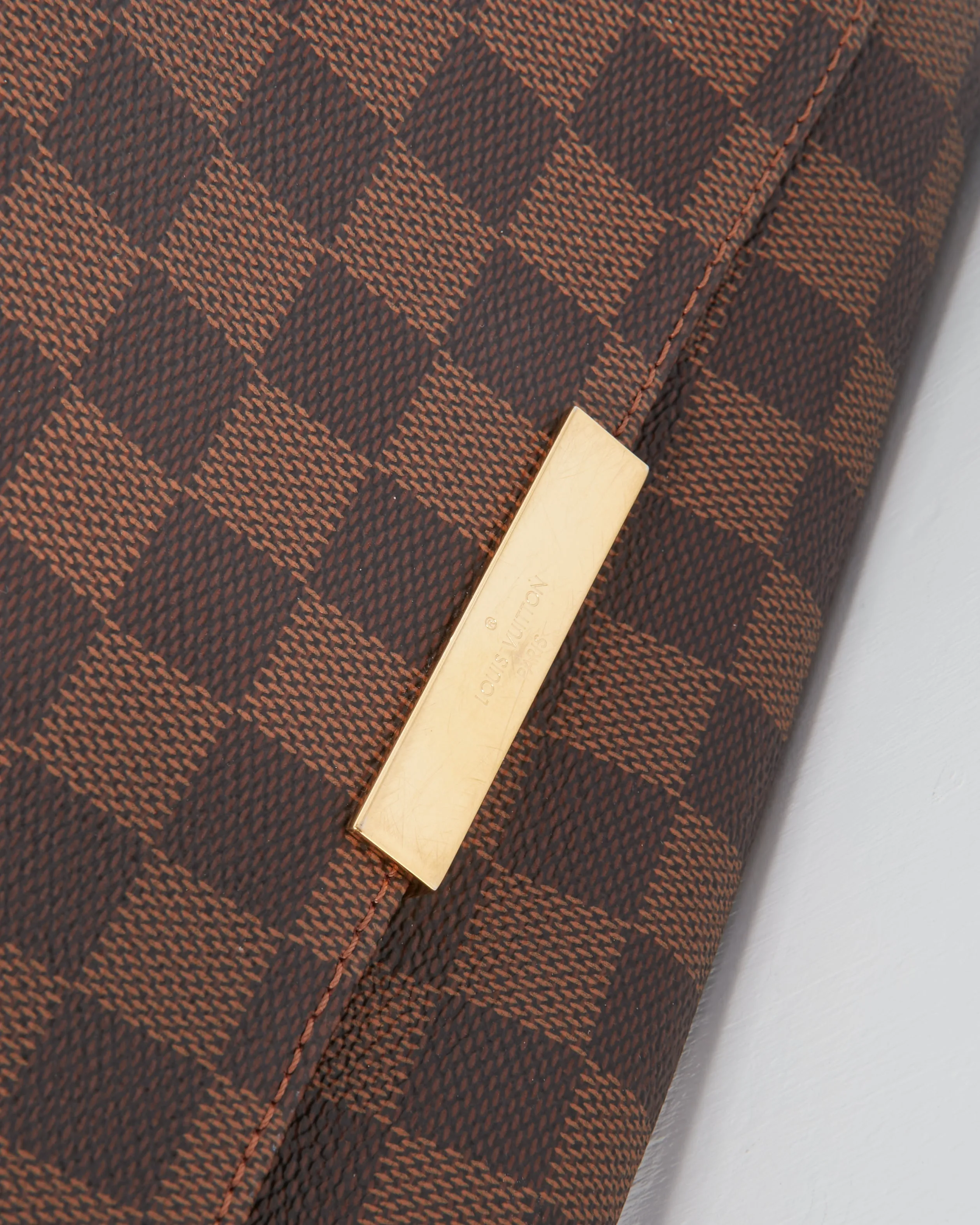 Louis Vuitton Damier Ebene Canvas Favourite MM Bag