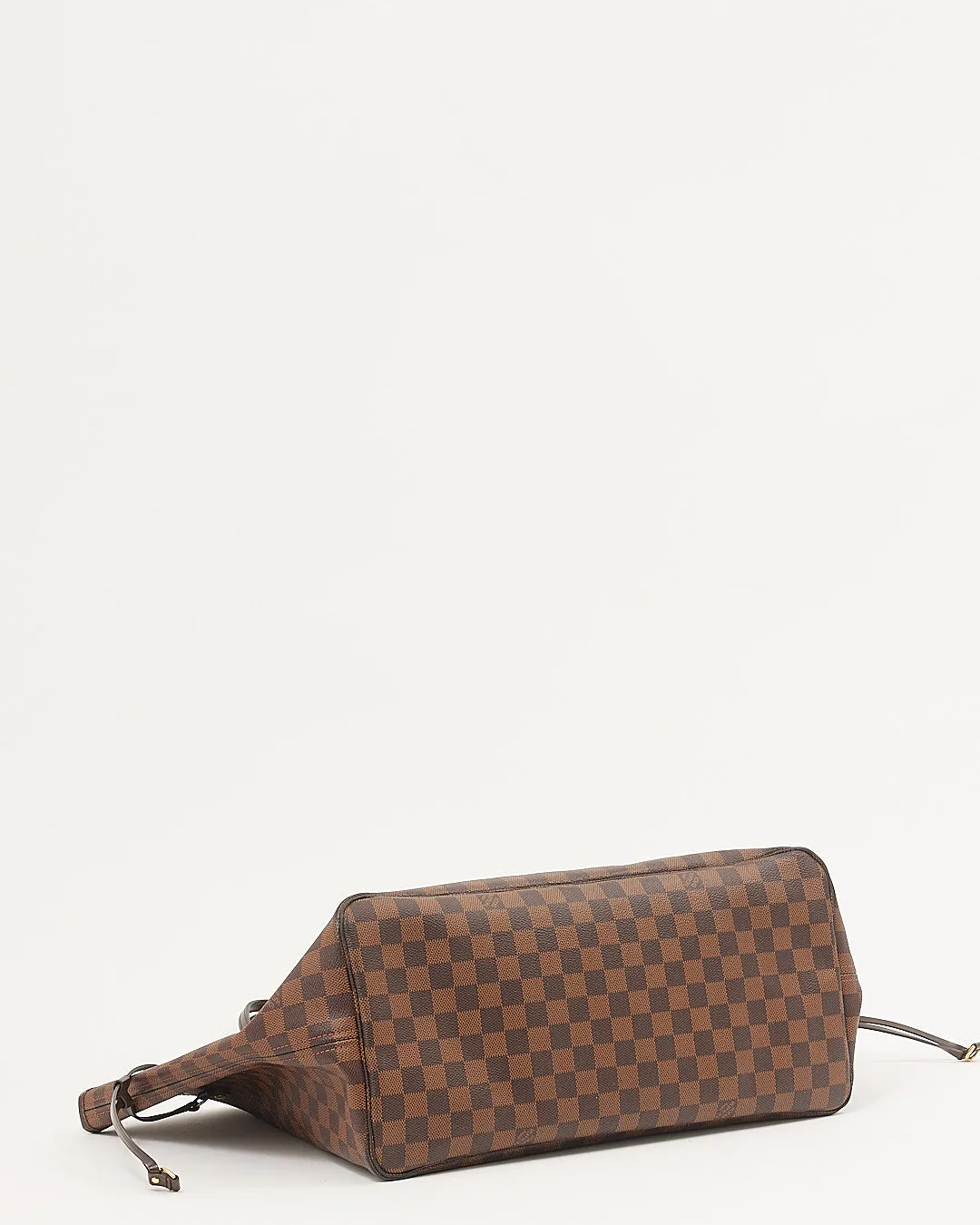 Louis Vuitton Damier Ebene Canvas Neverfull GM Tote Bag with Pouch