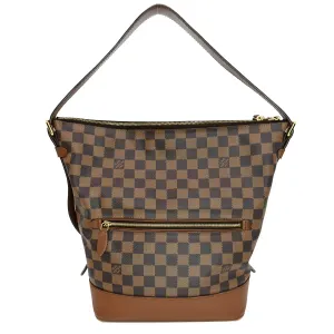 LOUIS VUITTON Diane Damier Ebene Shoulder Bag Brown