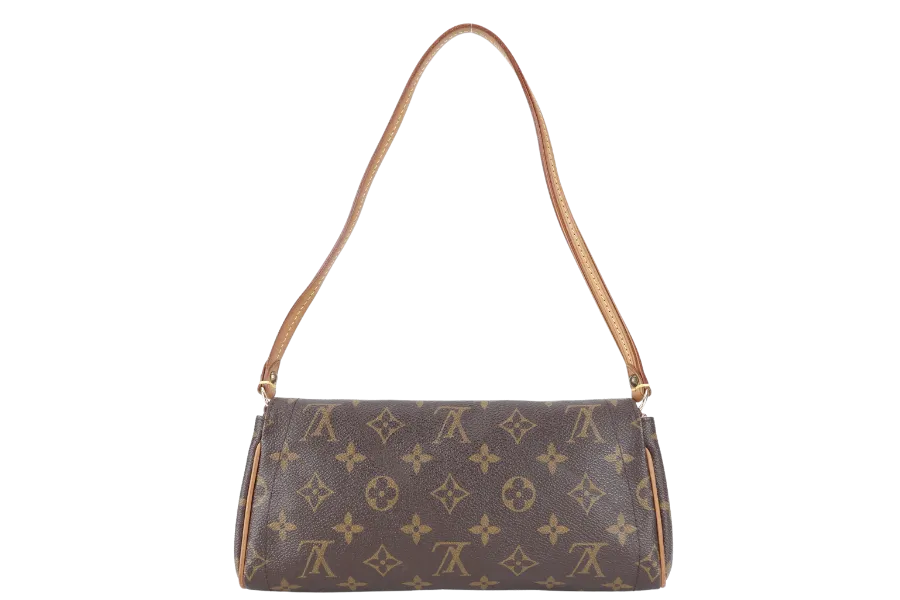 LOUIS VUITTON M40122 BEVERLY POUCHETTE BROWN MONOGRAM GOLD HARDWARE NO DUST COVER