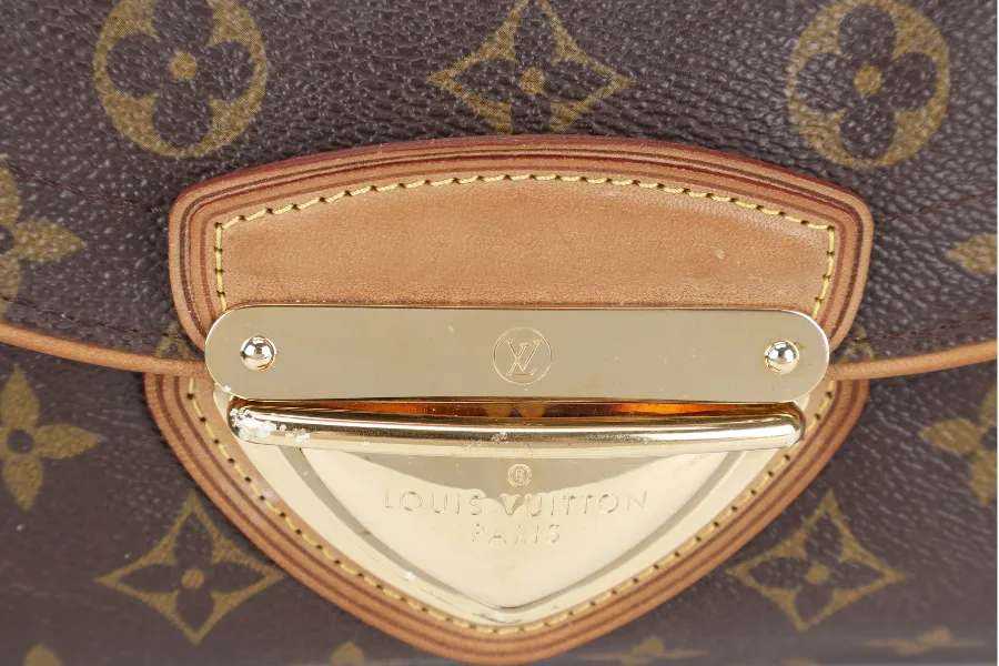 LOUIS VUITTON M40122 BEVERLY POUCHETTE BROWN MONOGRAM GOLD HARDWARE NO DUST COVER