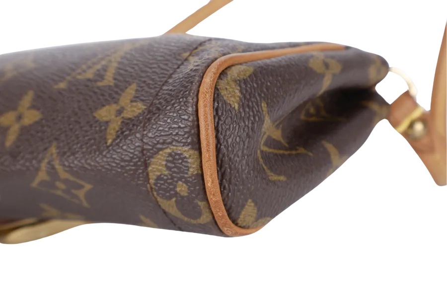 LOUIS VUITTON M40122 BEVERLY POUCHETTE BROWN MONOGRAM GOLD HARDWARE NO DUST COVER
