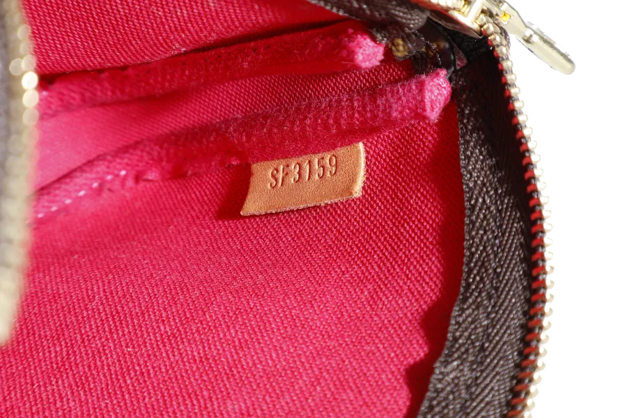 LOUIS VUITTON M68490 VIVIENNE MINI POCHETTE BROWN MONOGRAM CANVAS GOLD HARDWARE