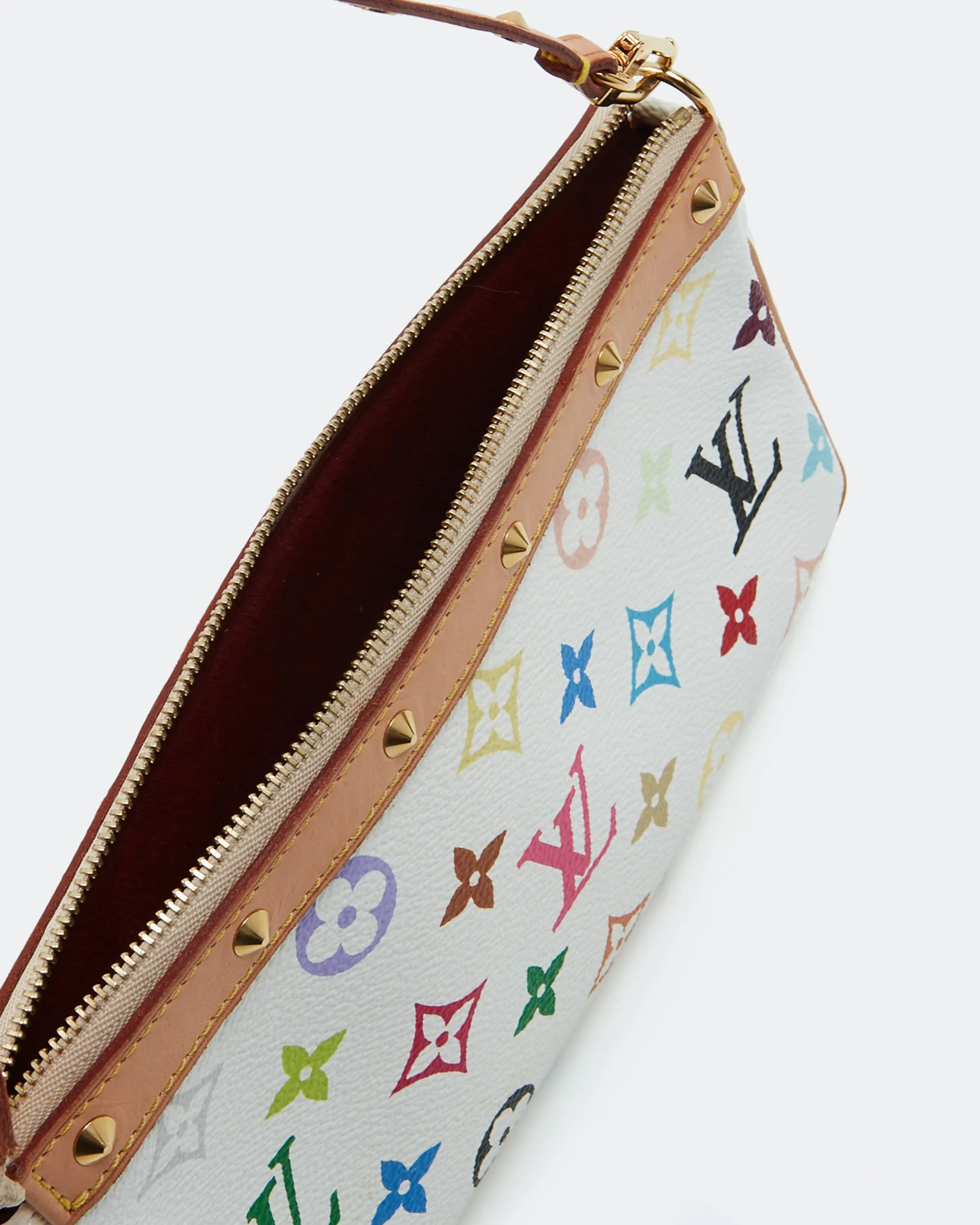 Louis Vuitton Monogram Multicolor Murakami Canvas Pochette Accessoires