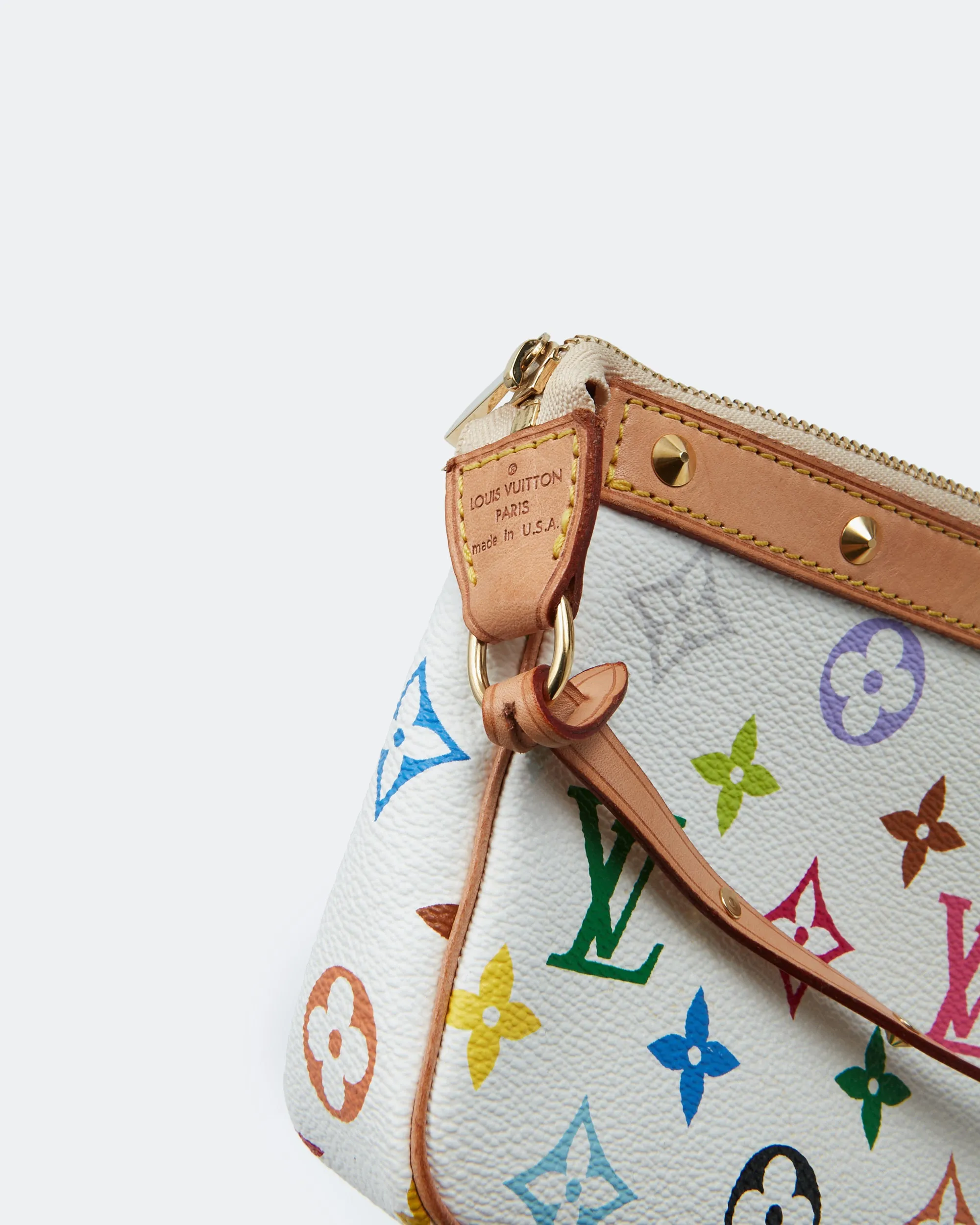 Louis Vuitton Monogram Multicolor Murakami Canvas Pochette Accessoires