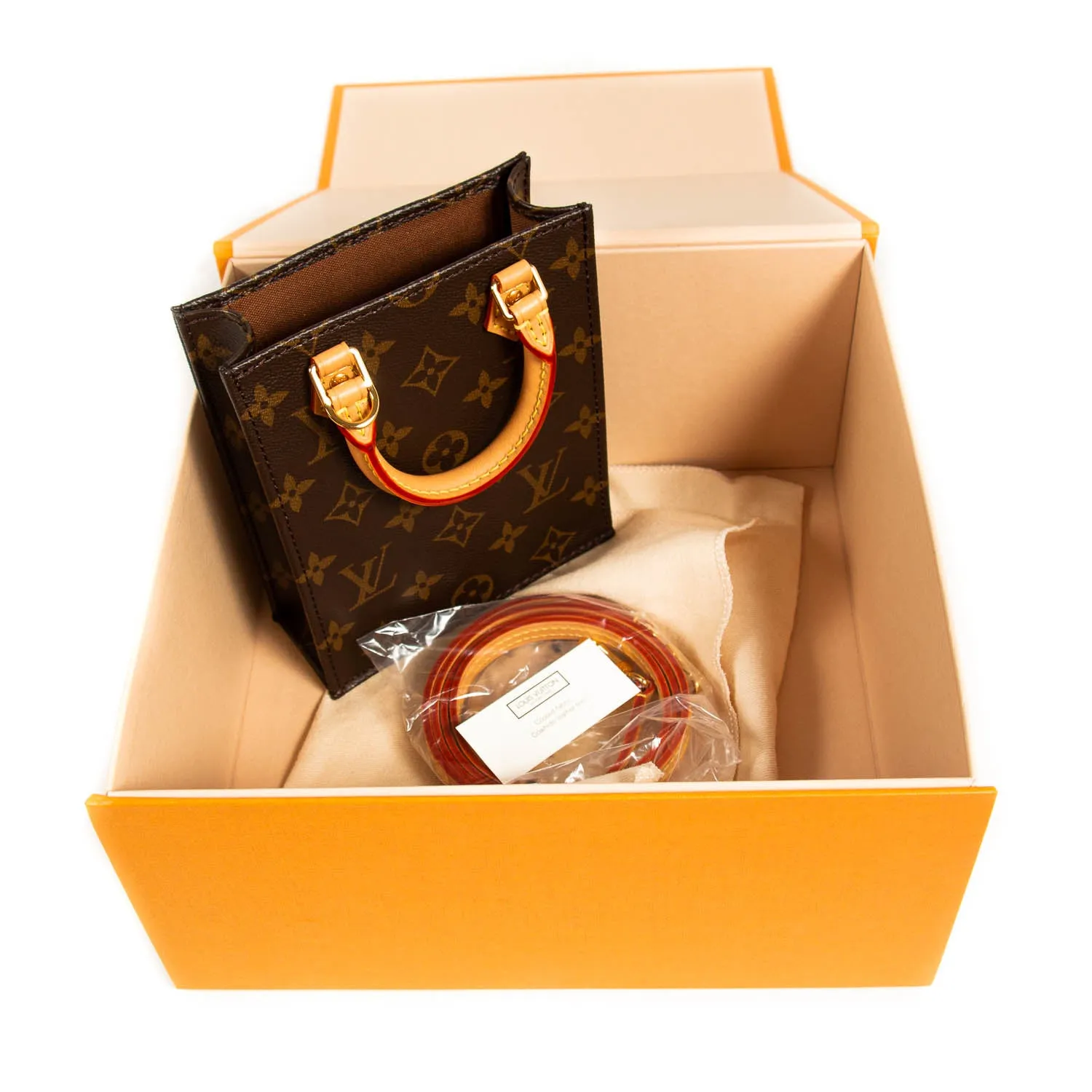 Louis Vuitton Monogram Petit Sac Plat