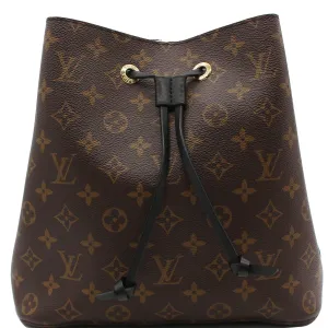 LOUIS VUITTON Neonoe Monogram Canvas Shoulder Bag Brown - Hot Deals