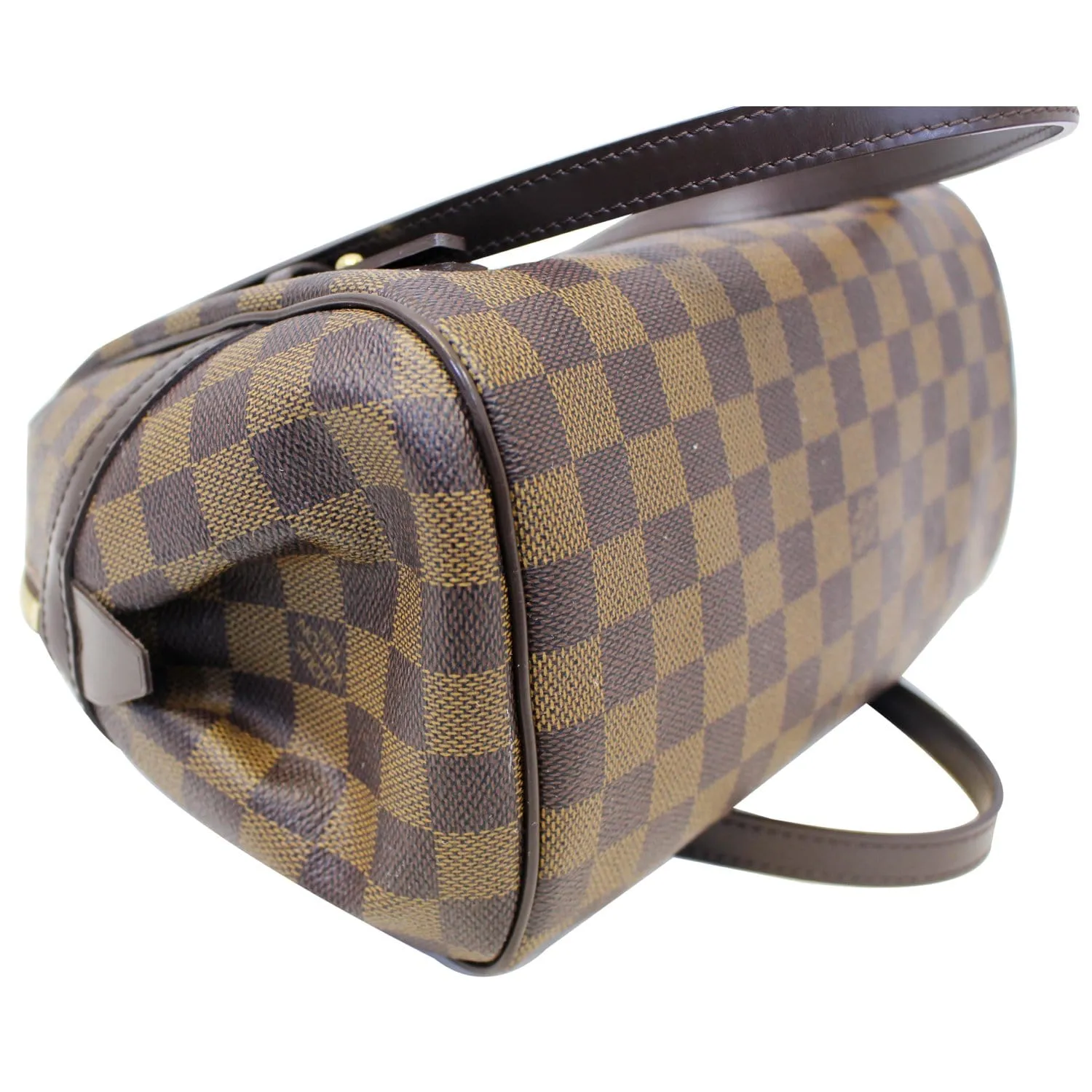 LOUIS VUITTON Rivington PM Damier Ebene Shoulder Bag Brown