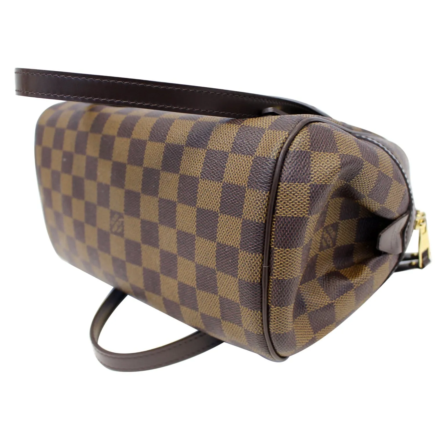 LOUIS VUITTON Rivington PM Damier Ebene Shoulder Bag Brown