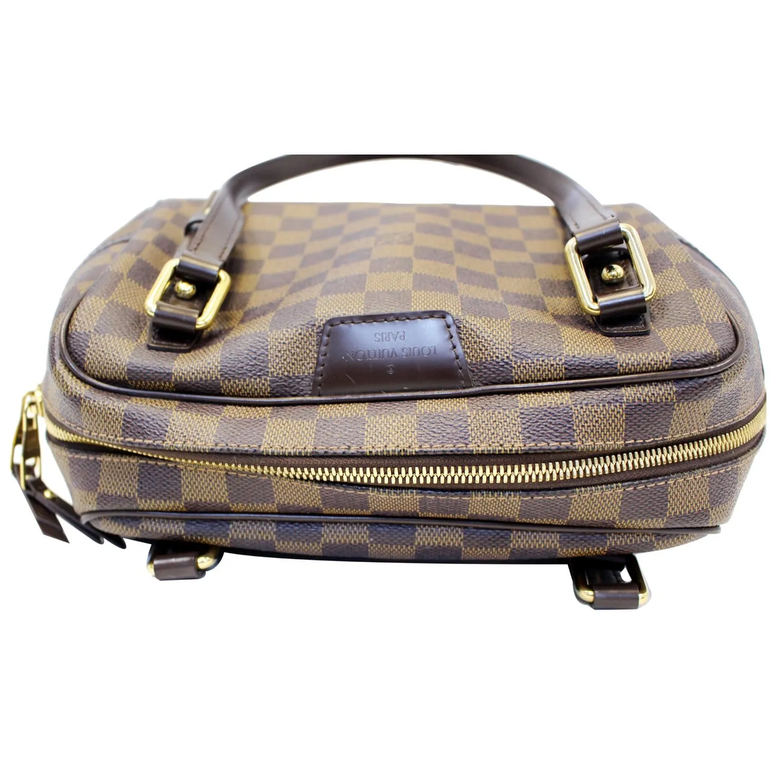LOUIS VUITTON Rivington PM Damier Ebene Shoulder Bag Brown