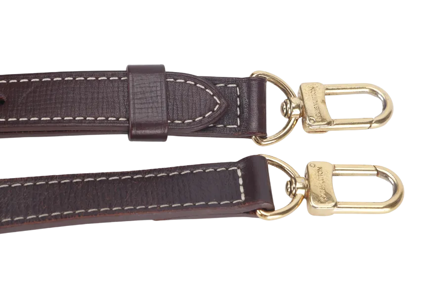 LOUIS VUITTON SPEEDY BANDOULIERE 30 MINI LIN CANVAS GOLD HARDWARE WITH DUST COVER, STRAPS,  LOCK AND KEYS