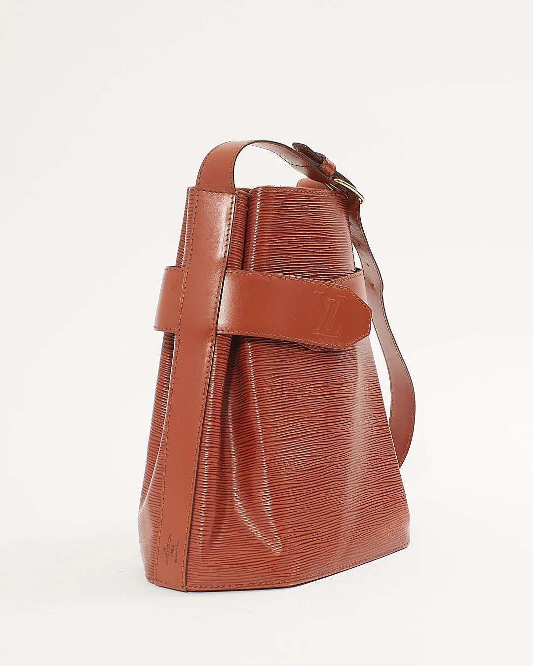 Louis Vuitton Tan Leather Sac Epaule Bag