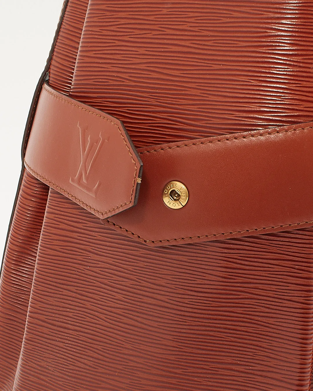 Louis Vuitton Tan Leather Sac Epaule Bag