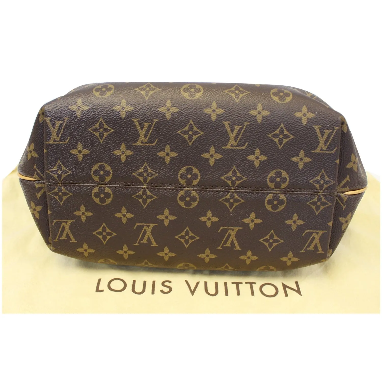 LOUIS VUITTON Turenne MM Monogram Canvas 2 Way Shoulder Bag Brown