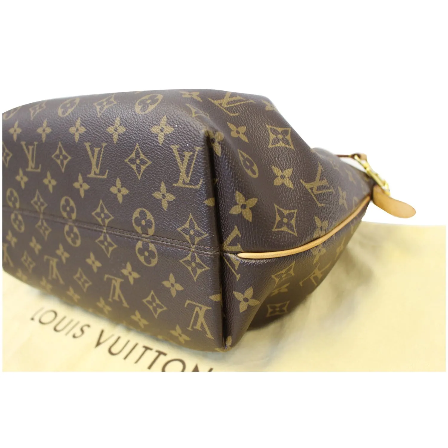 LOUIS VUITTON Turenne MM Monogram Canvas 2 Way Shoulder Bag Brown