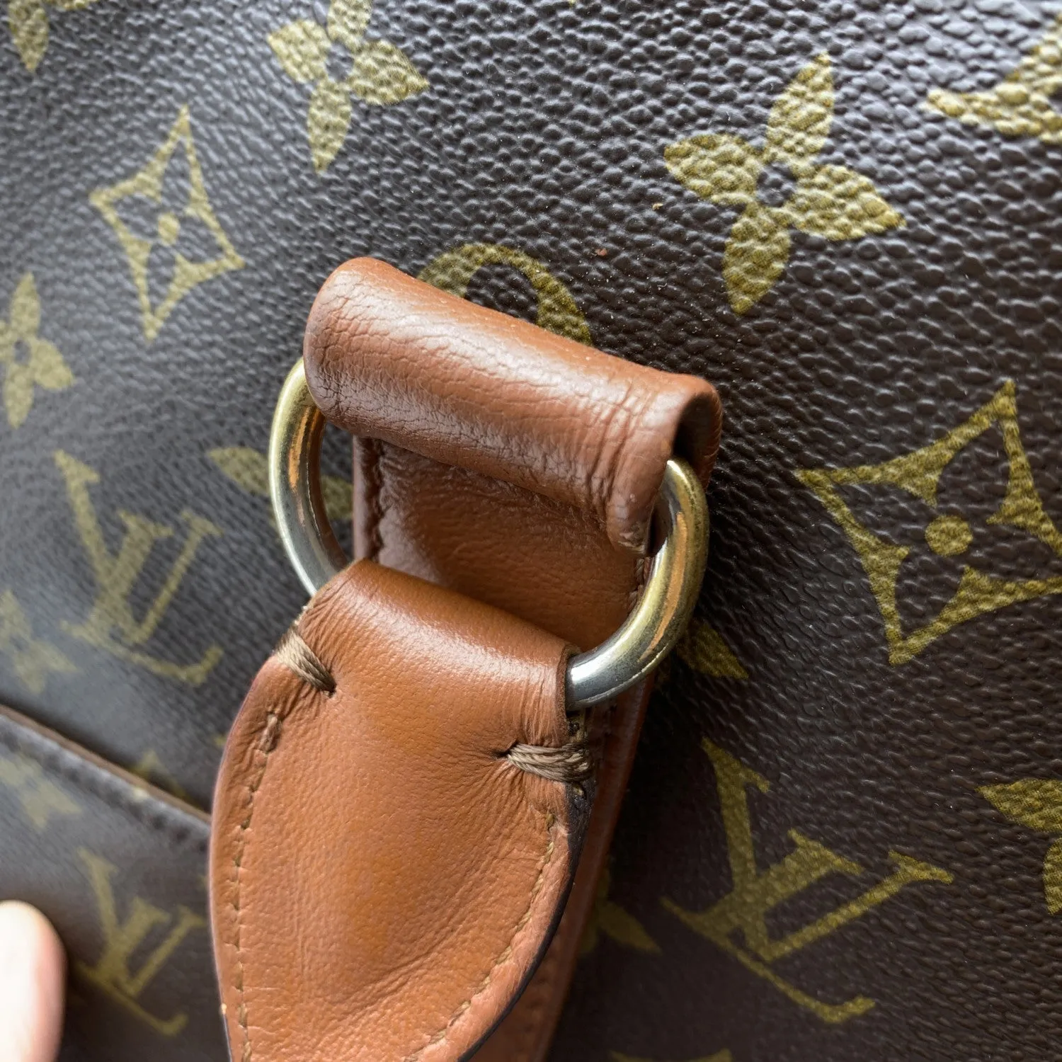 LOUIS VUITTON Vintage Monogram Canvas Sac Weekend Tote Bag