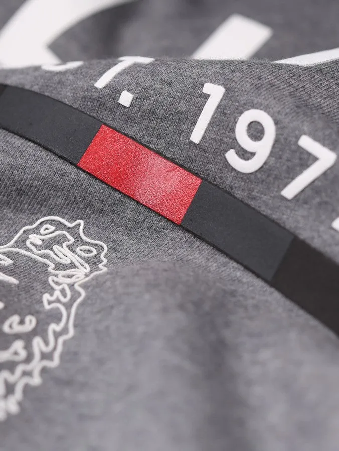 Luke 1977 M650301 Fi Sweatshirt Mid Grey Marl