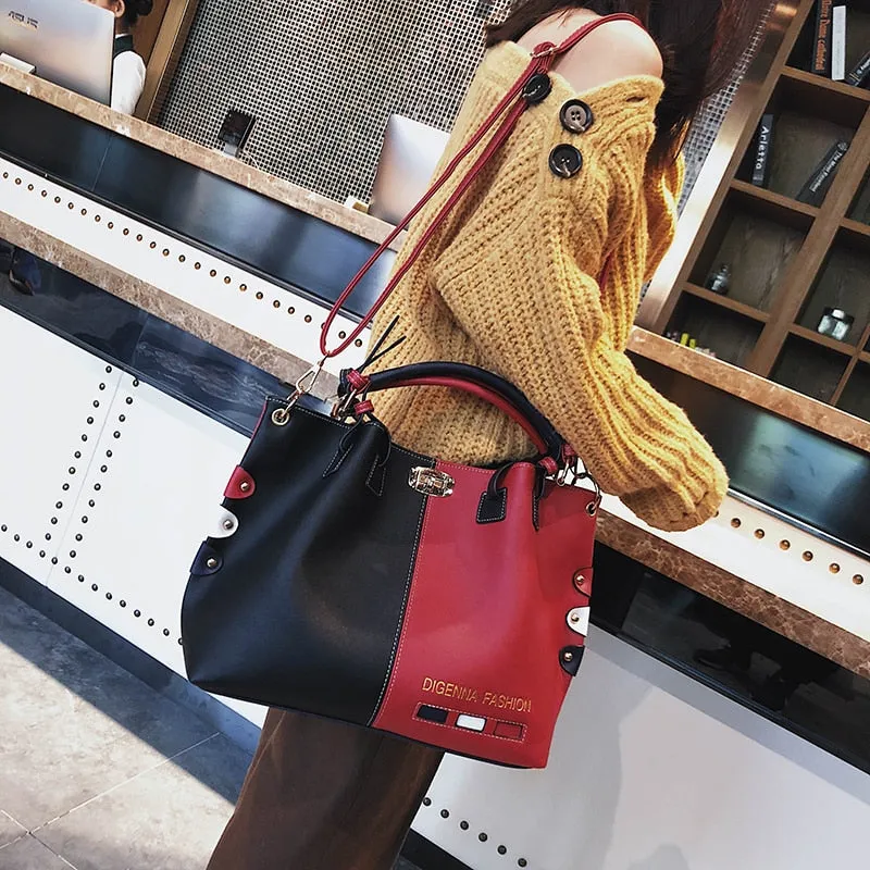 Luxury Handbags  Designer Leather Cross body Bag Lock Shoulder Bags