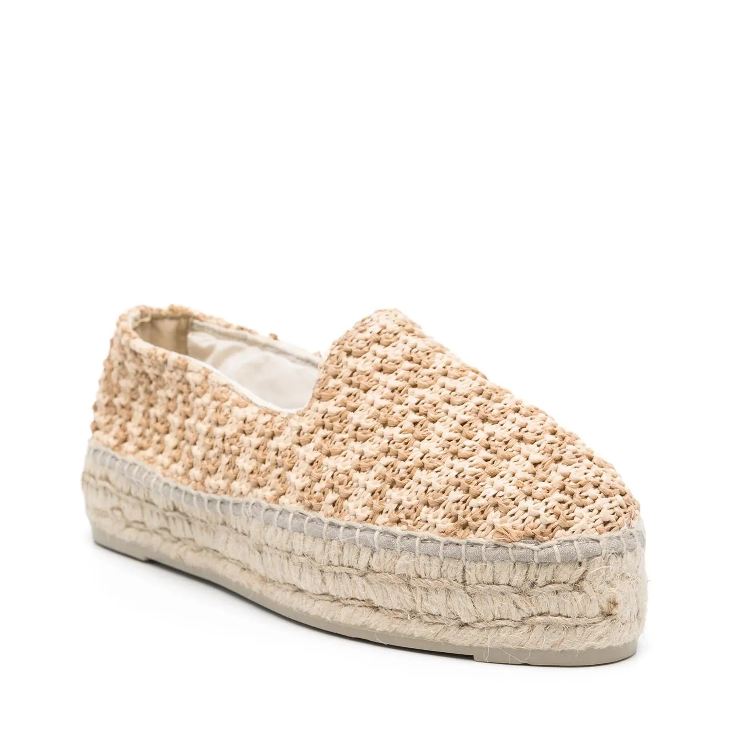 MANEBI WOVEN RAFFIA ESPADRILLES