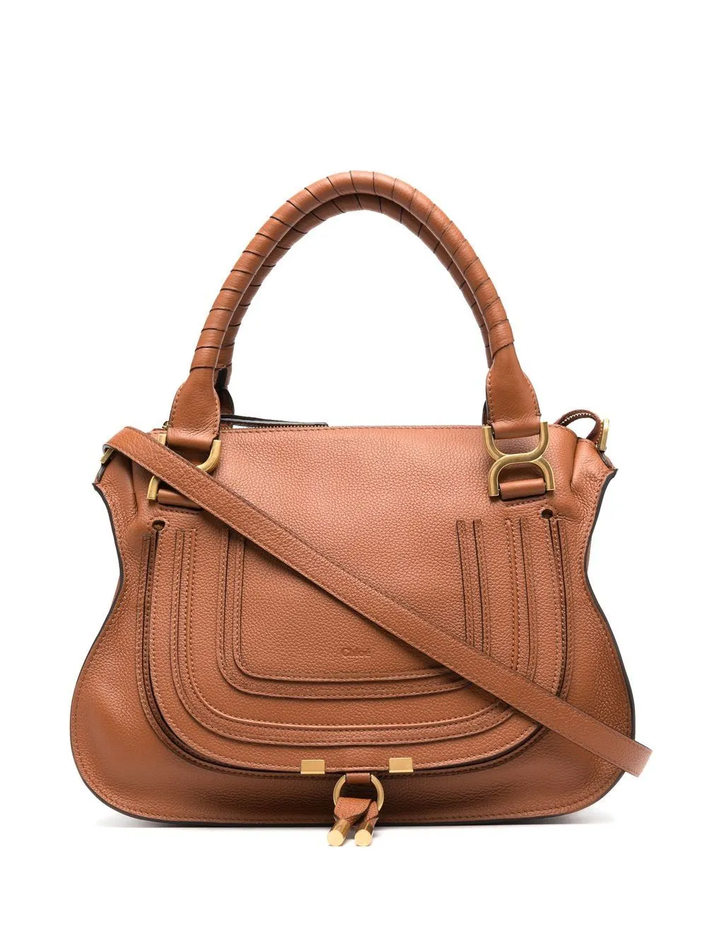 Marcie medium leather handbag