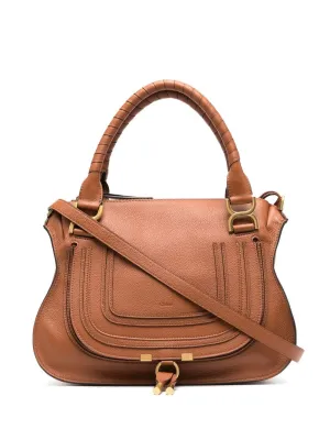 Marcie medium leather handbag