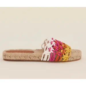 Marea Leather Braided Espadrillle
