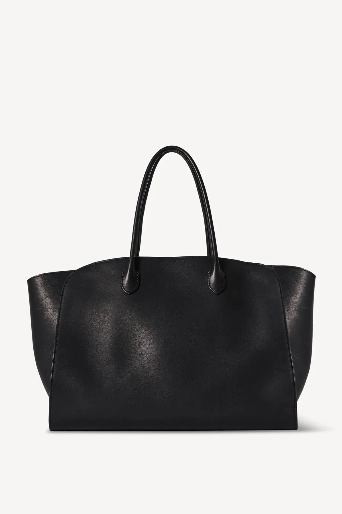 Marlo Tote Bag in Leather - Black