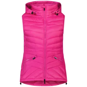 Mary-Claire - Women's Packable Down Vest - Hot Pink