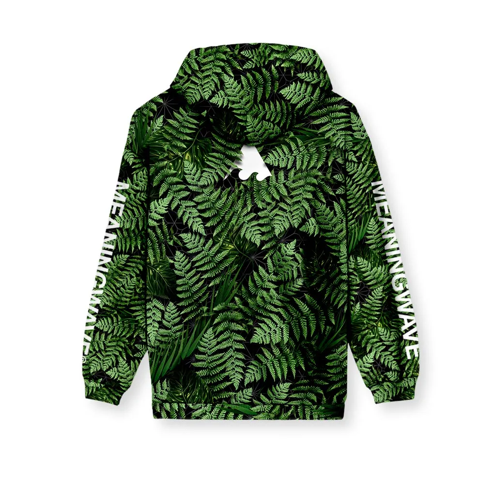 MEANINGWAVE AESTHETIC FERN Kid's Hoodie