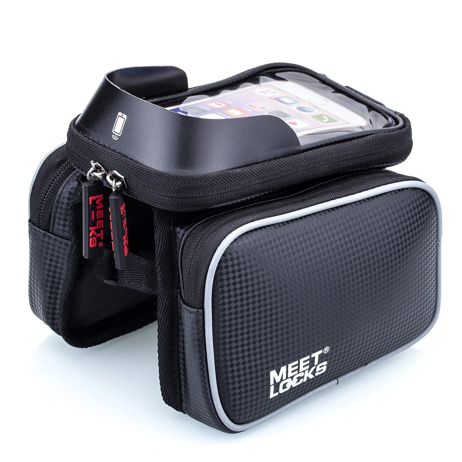 MEETLOCK Bike Front Frame Bag Waterproof, BABG0007