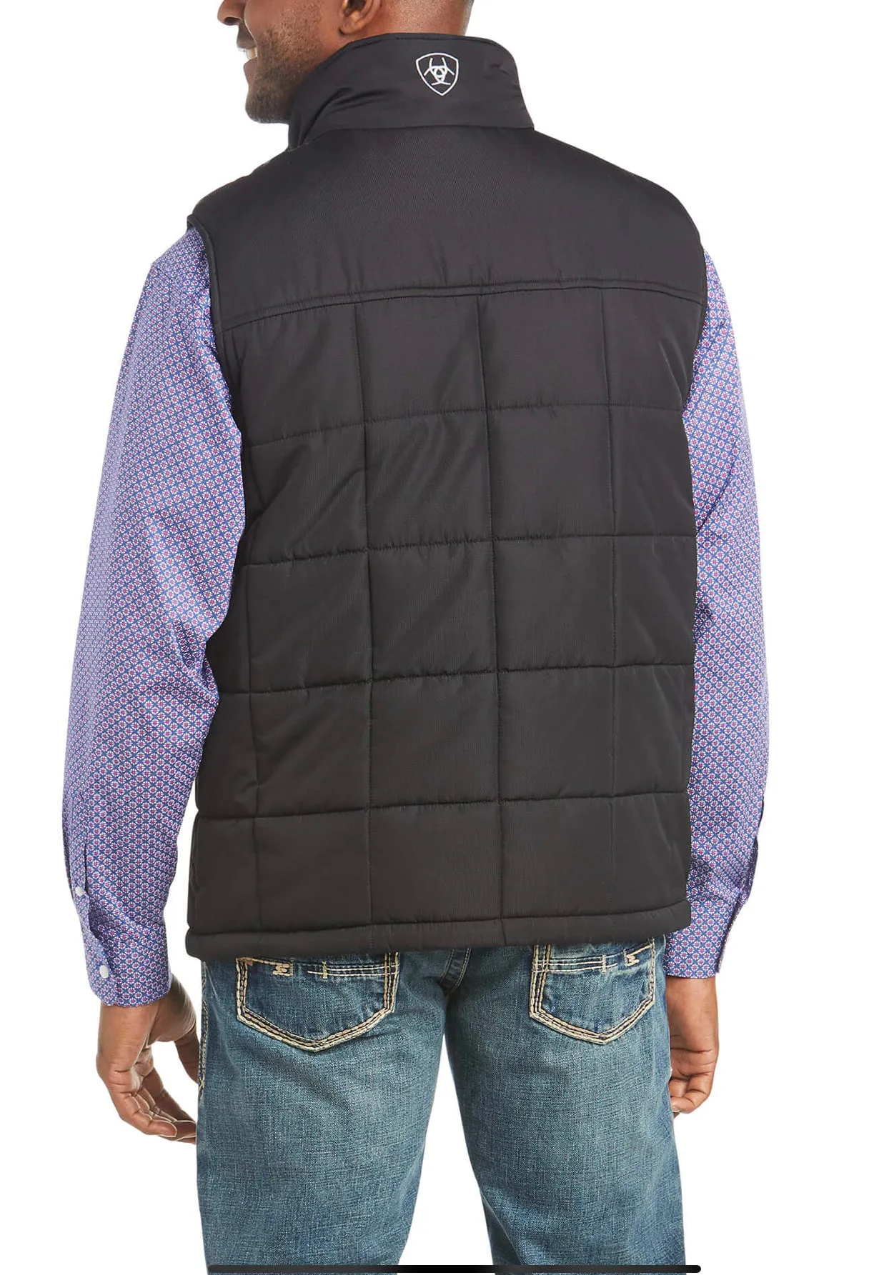 Men’s Ariat Black Crius Insulated Vest 10011523