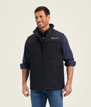 Men’s Ariat Black/Phantom Heather Cruis Insulated Vest