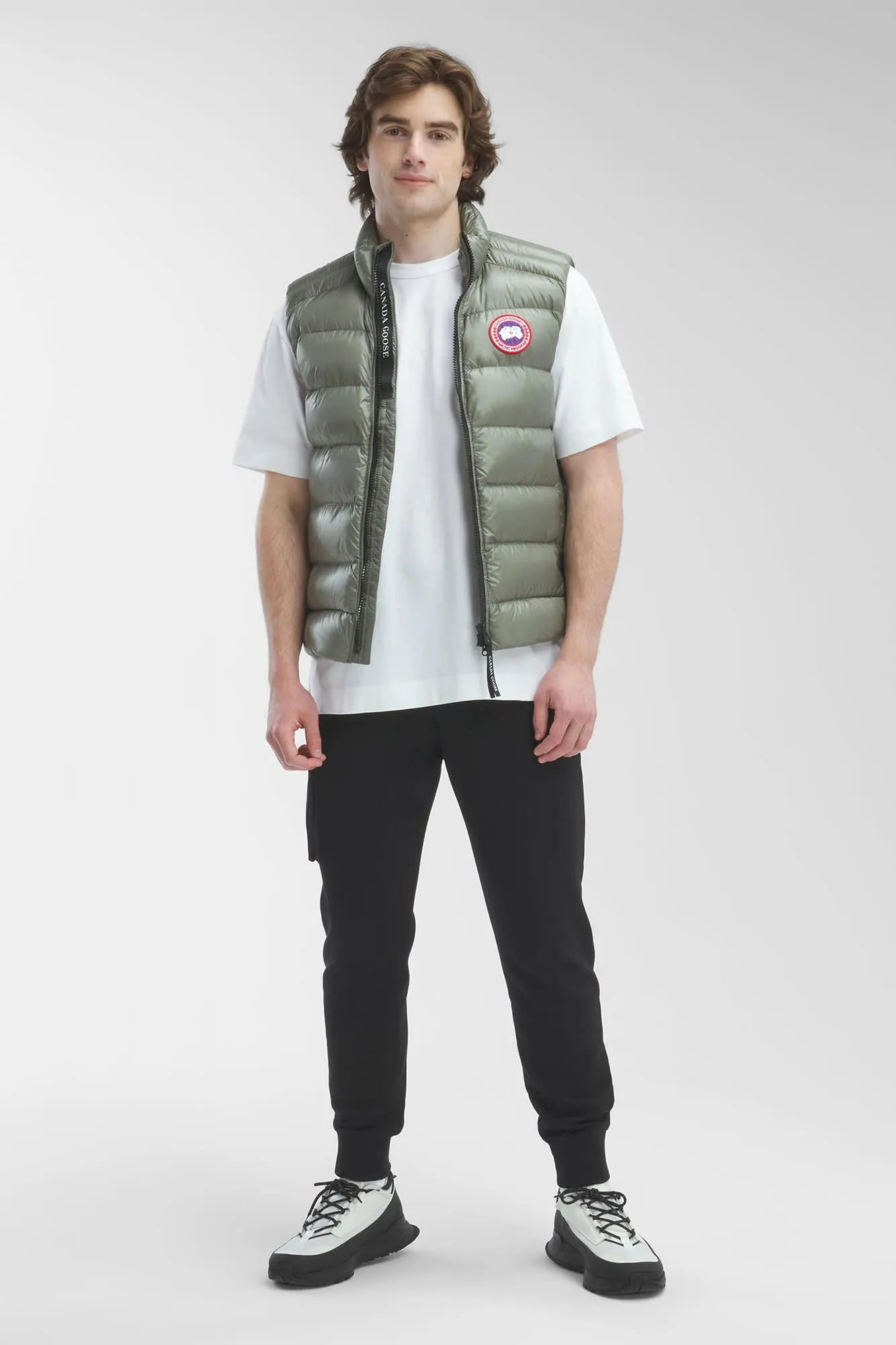 Mens Crofton Down Vest - Sagebrush-2229M