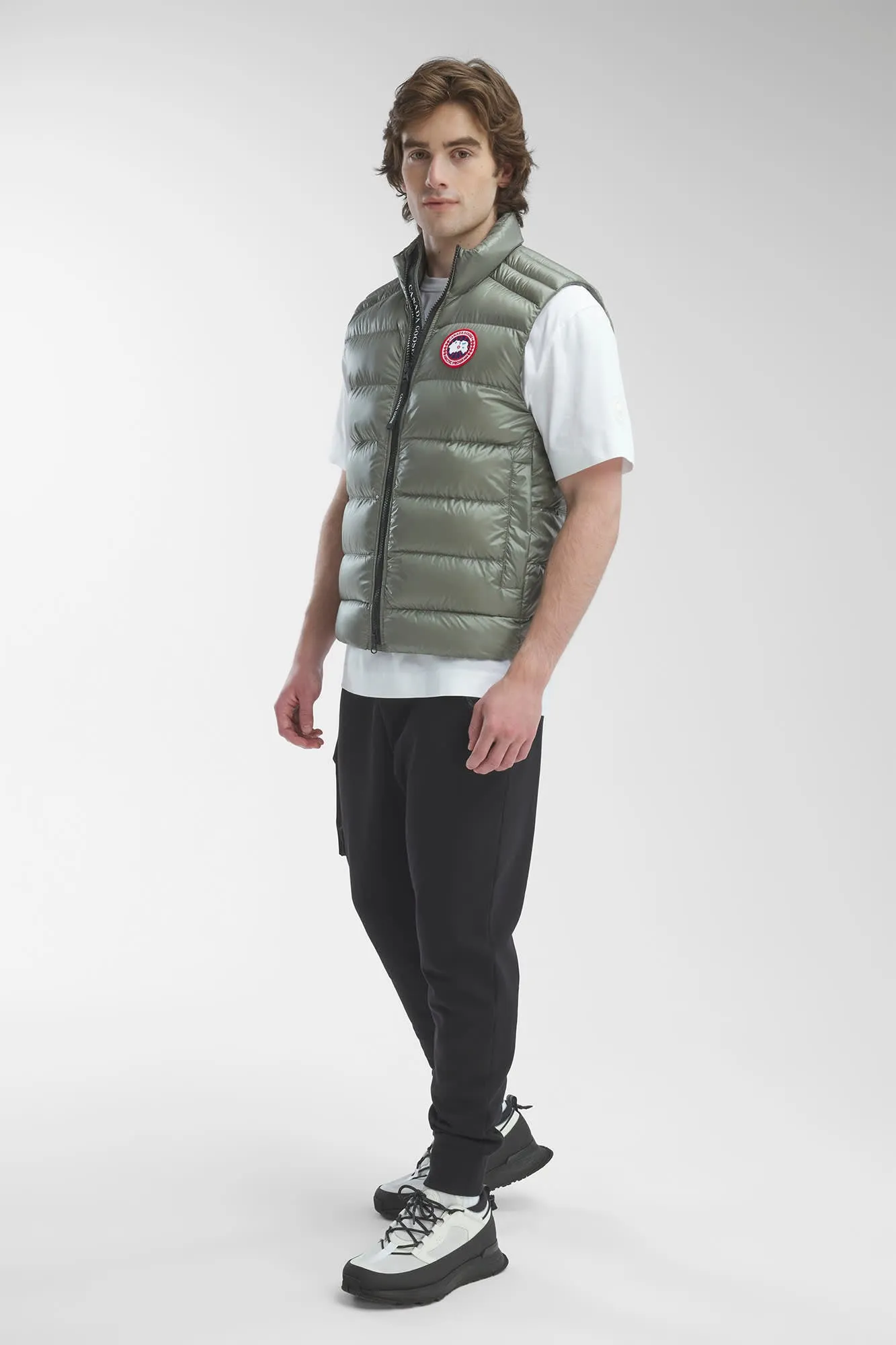 Mens Crofton Down Vest - Sagebrush-2229M