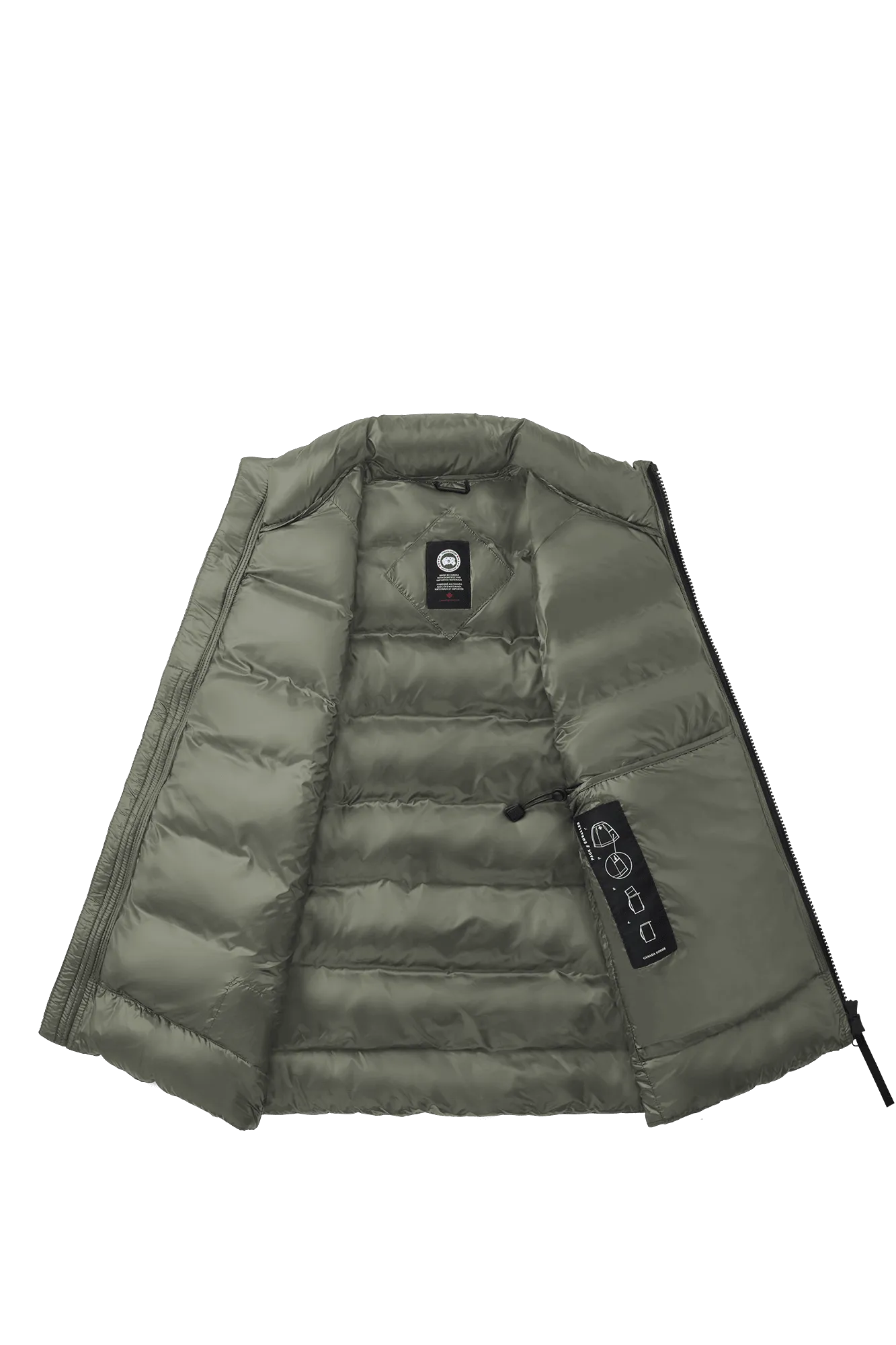 Mens Crofton Down Vest - Sagebrush-2229M