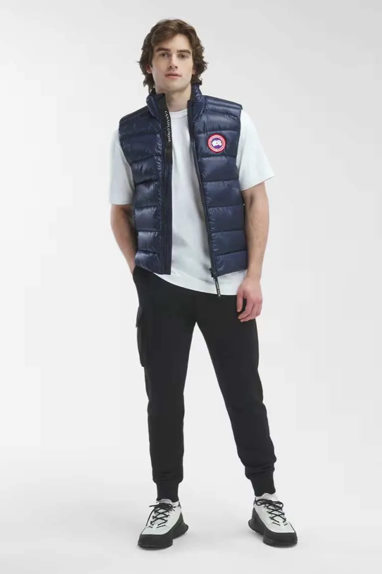 Mens Crofton Vest Atlantic Navy-2229M