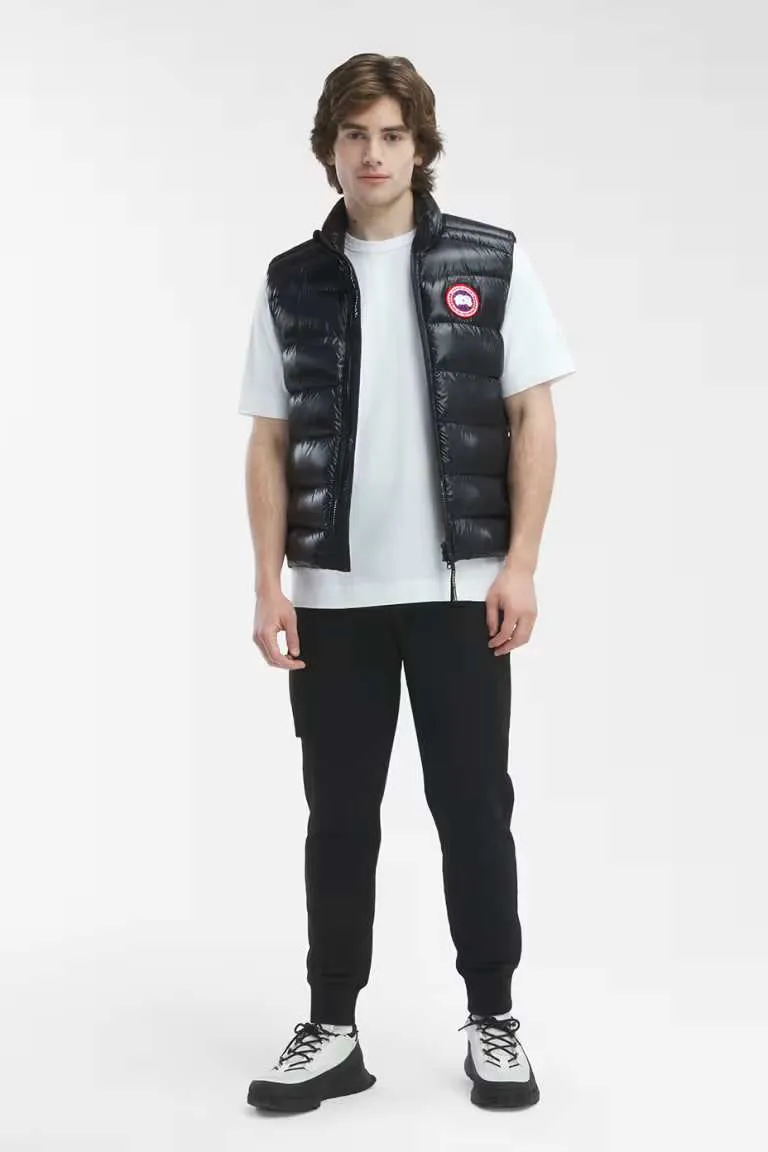 Mens Crofton Vest- Black-2229M