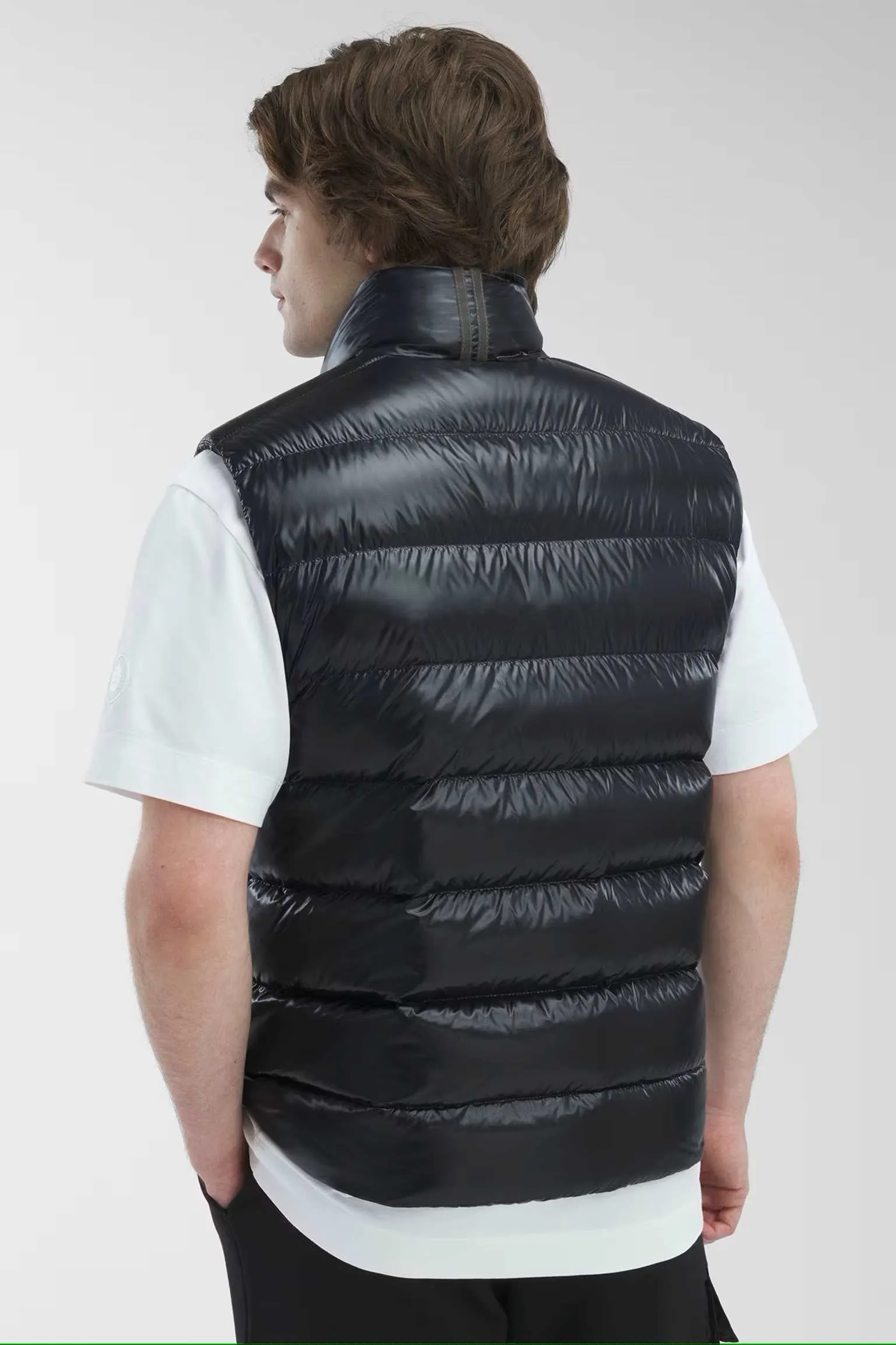 Mens Crofton Vest- Black-2229M