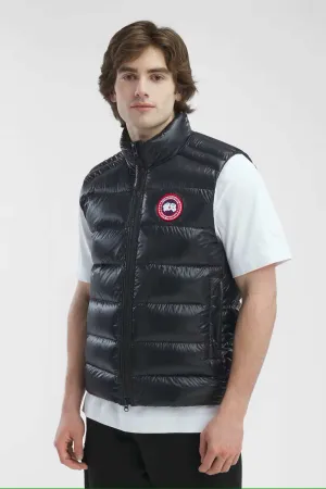Mens Crofton Vest- Black-2229M