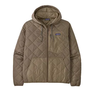 Men's Diamond Quilted Bomber Hoody