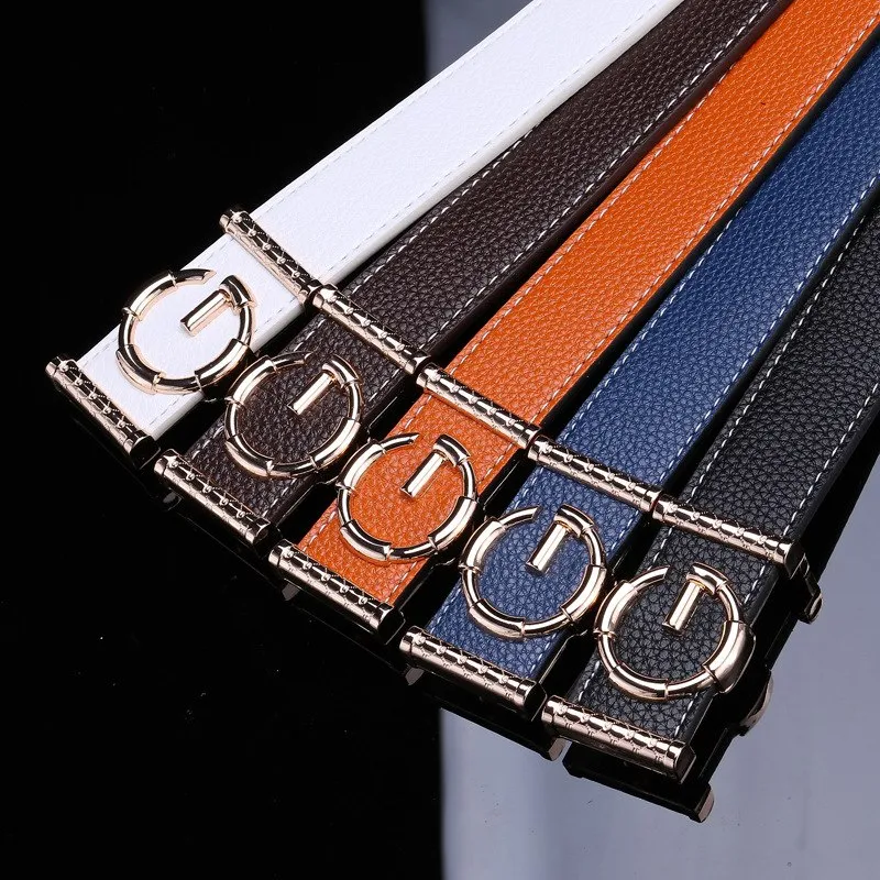 Men's Genuine Leather Buckle Belt